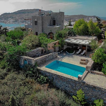 Villa Blue Vista Patmos Skála Exterior foto