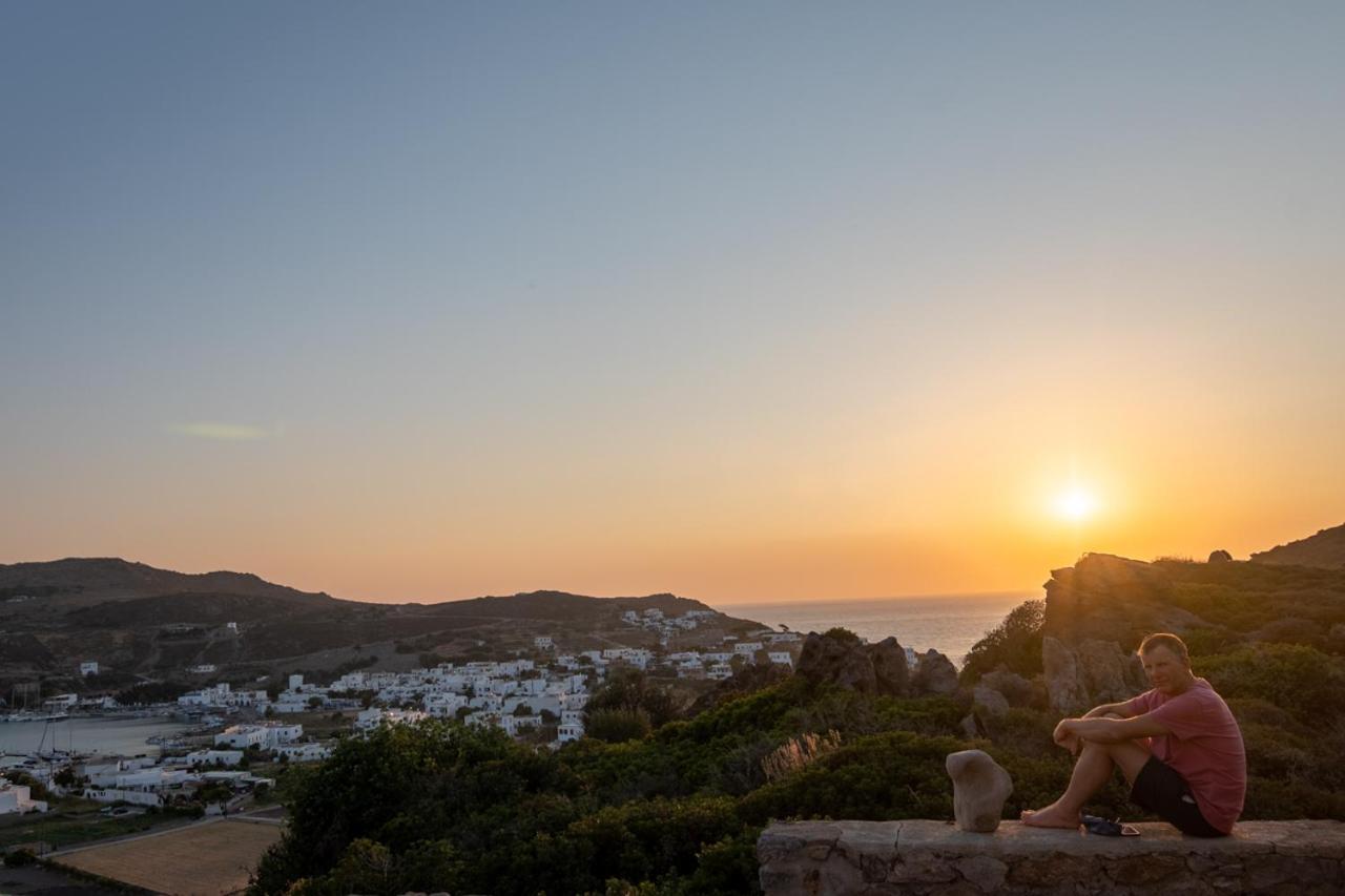 Villa Blue Vista Patmos Skála Exterior foto