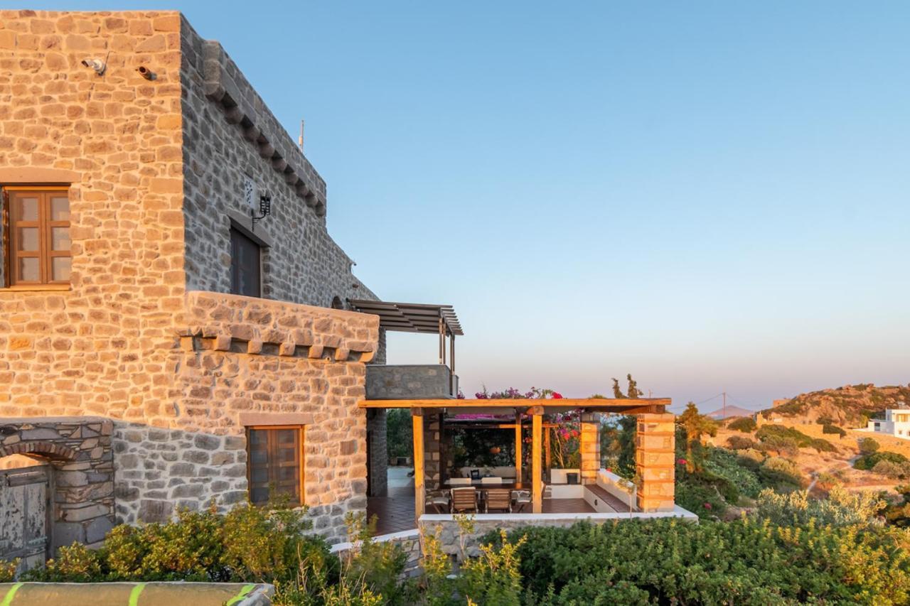 Villa Blue Vista Patmos Skála Exterior foto
