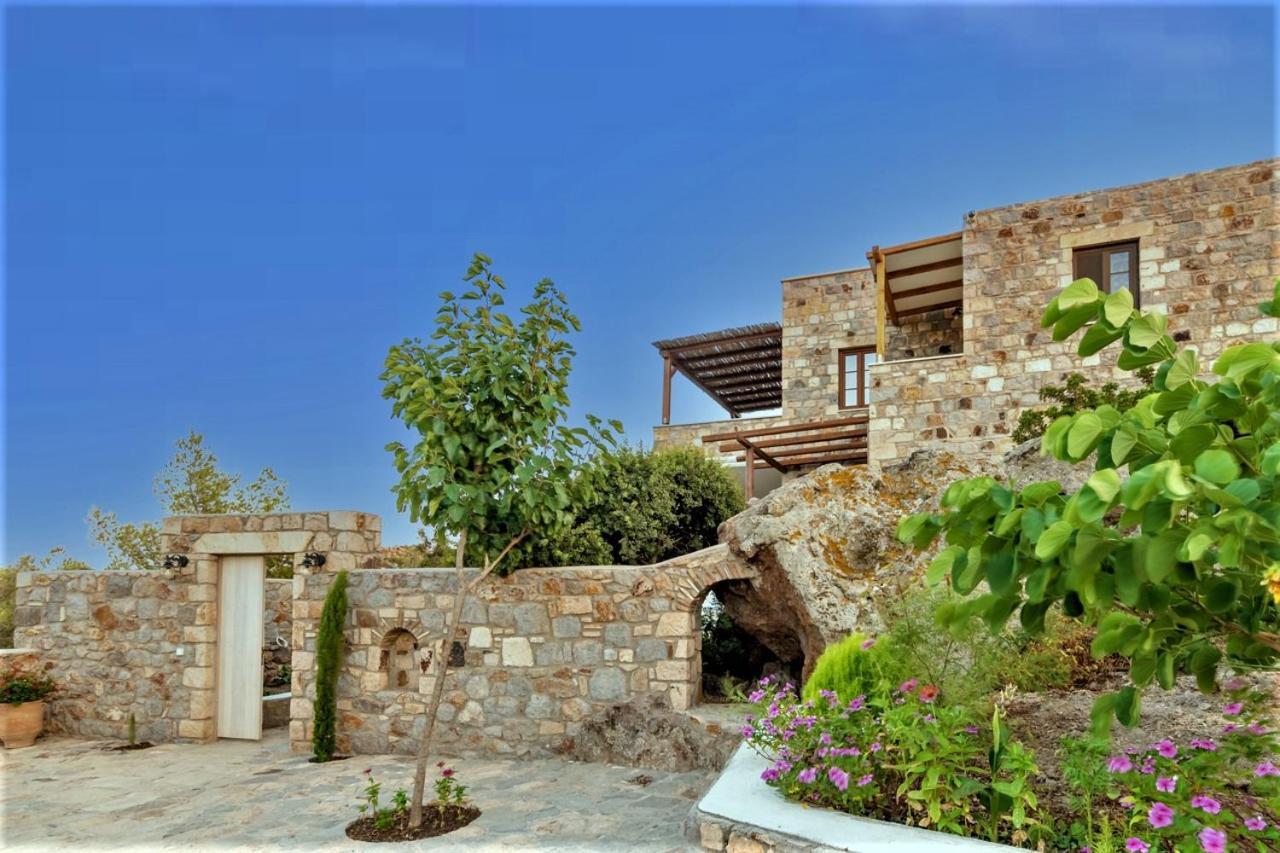 Villa Blue Vista Patmos Skála Exterior foto
