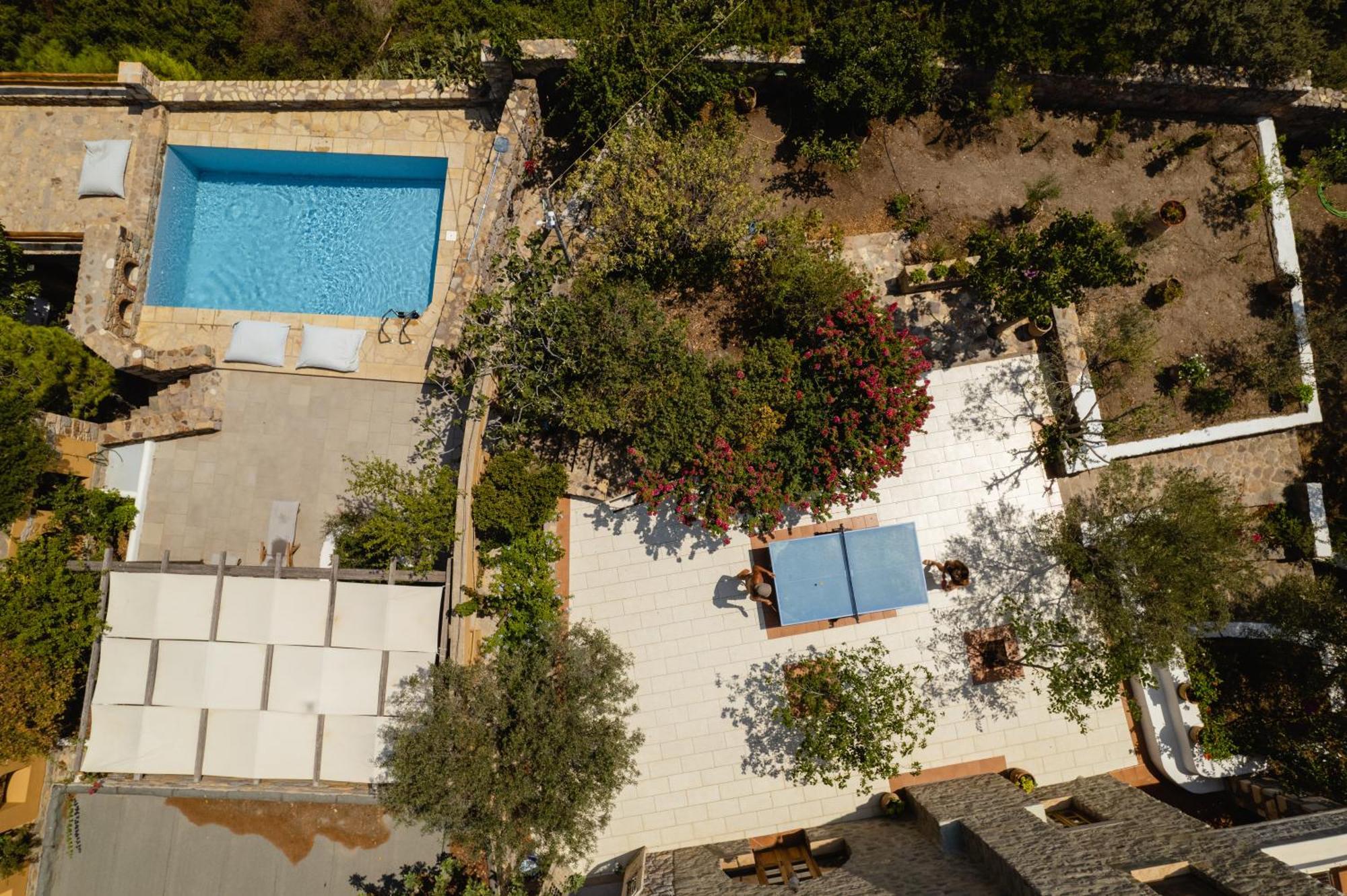 Villa Blue Vista Patmos Skála Exterior foto