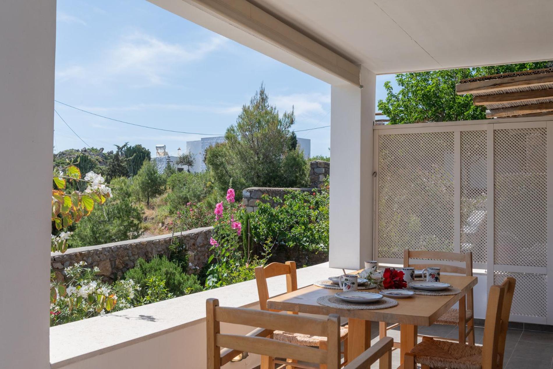 Villa Blue Vista Patmos Skála Exterior foto